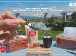 Unik! Cookies Batu Bata dan Semen Ini Bisa Jadi Hampers Lebaran