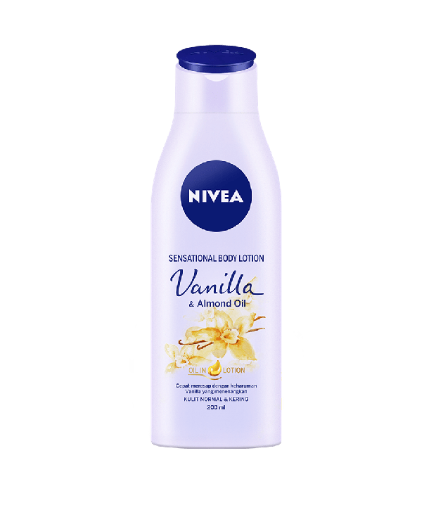 Nivea Sensational Body Lotion Vanilla & Almond Oil/nivea.co.id Rekomendasi Lotion dengan Aroma Vanila