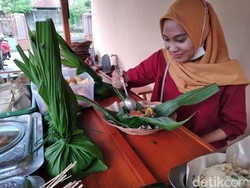 Sekul Nyangku, Nasi Bungkus Daun Nyangku yang Harum Aromanya