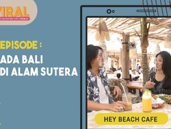 Viral! Ada Restoran Pasir Putih Ala Bali di Tengah Kota