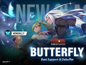 Update Fairy Tail: Forces Unite! Hadirkan Class Support Baru, Butterfly