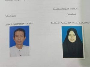 Pernikahan Ustaz Abdul Somad dengan Fatimah Az Zahra Wajib Patuhi Prokes Pernikahan Ustaz Abdul Somad dengan Fatimah Az Zahra Wajib Patuhi Prokes