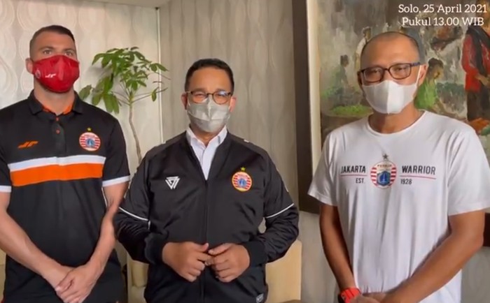 Anies Baswedan dan Persija Jakarta