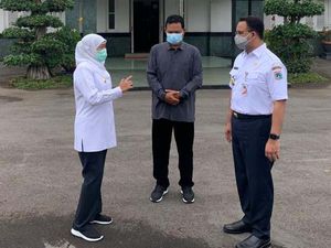 Berkunjung ke Jatim, Anies Didampingi 2 Kepala daerah yang Diusung Demokrat