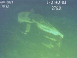 KSAL Margono: KRI Nanggala-402 Terbelah Menjadi 3 Bagian