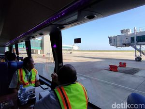 Foto: Tur Keliling Bandara YIA Seru Juga Foto: Tur Keliling Bandara YIA Seru Juga