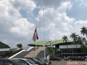 Bendera Setengah Tiang Wujud Duka KRI Nanggala, Ini Sejarah dan Aturannya Bendera Setengah Tiang Wujud Duka KRI Nanggala, Ini Sejarah dan Aturannya