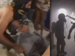 Detik-detik Suasana Kepanikan saat RS Corona di Irak Terbakar