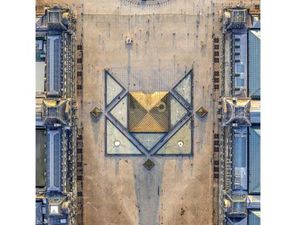 Fotografi Udara Langka Ikon Kota Paris