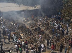 Makin Ganas! India Hadapi Kremasi Massal Imbas Tsunami COVID-19 Makin Ganas! India Hadapi Kremasi Massal Imbas Tsunami COVID-19