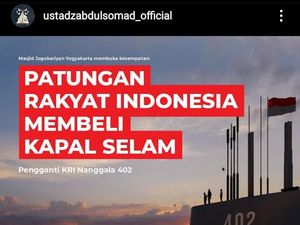 UAS Ajak Patungan Beli Kapal Selam, DMI Tunggu Realisasinya