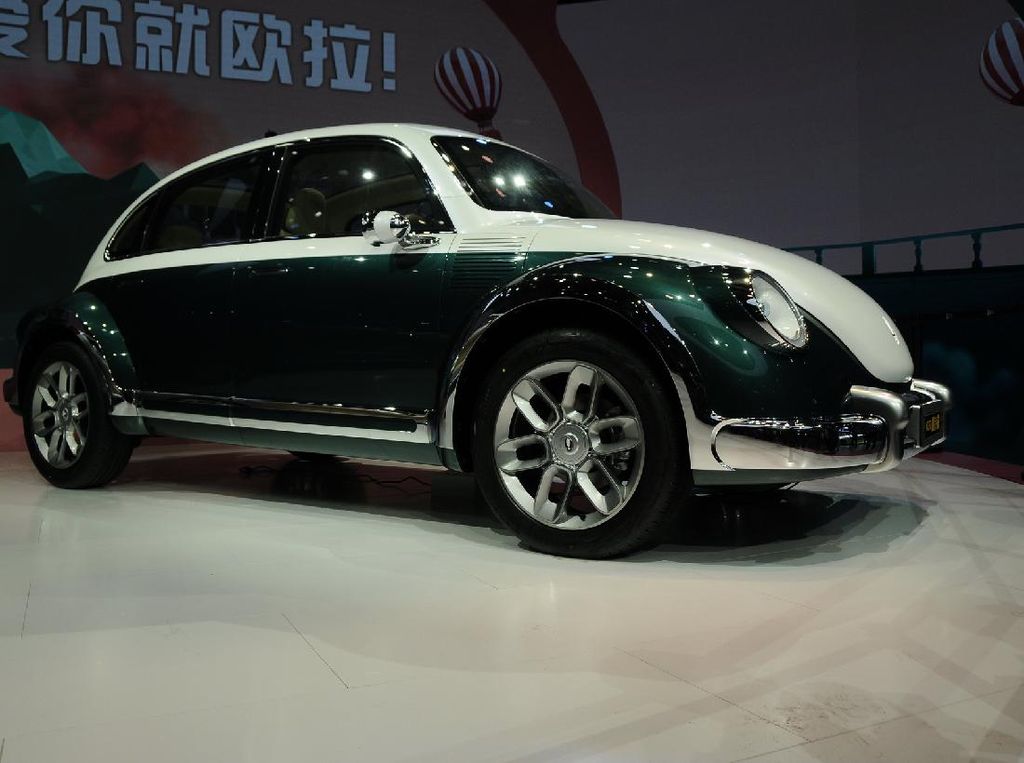 Lebih Dekat dengan Mobil Listrik China yang Mirip VW Kodok