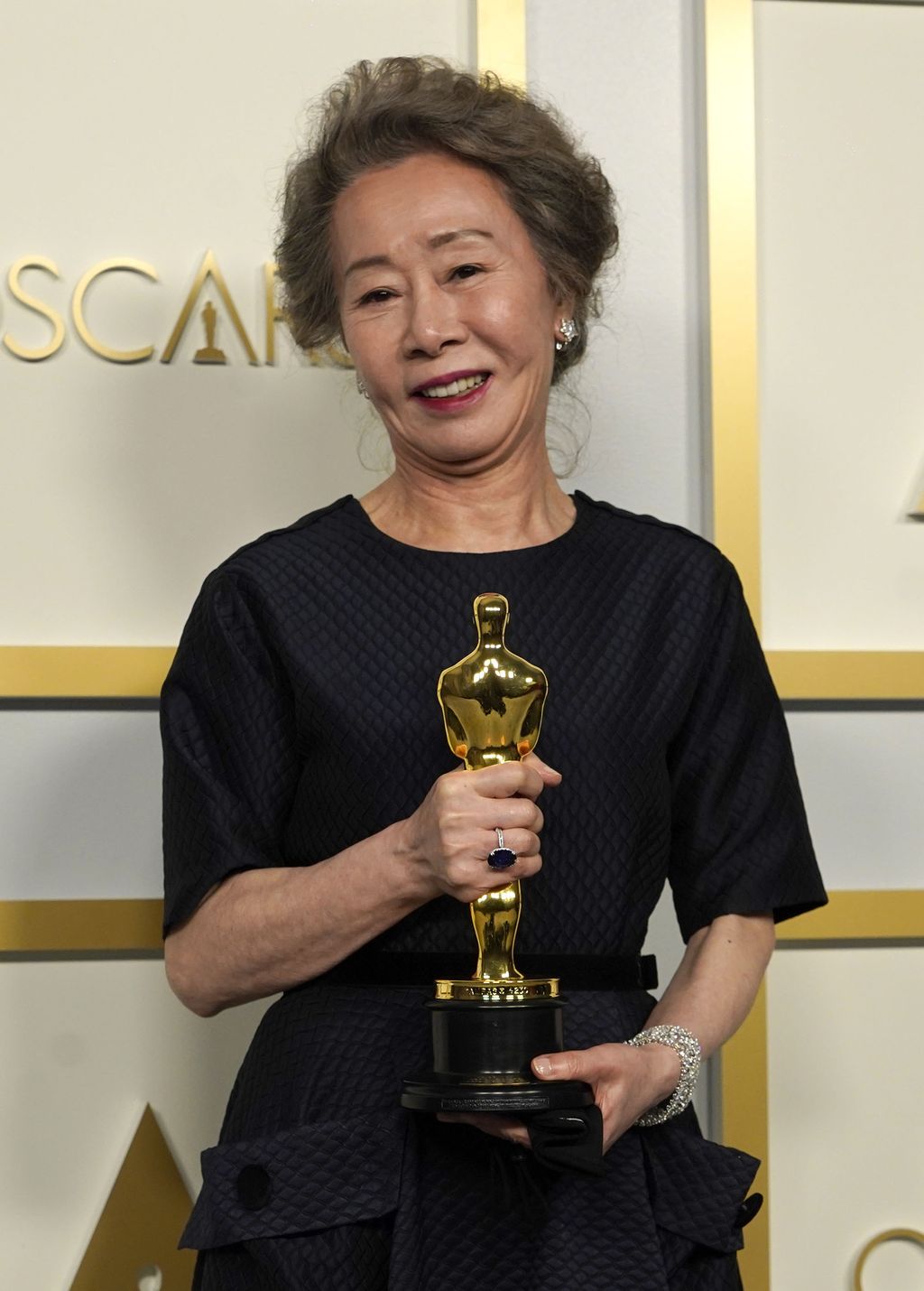 Yuh-Jung Youn, winner of the award for best actress in a supporting role for 