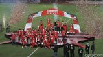 Persija Rayakan Gelar Juara Piala Menpora 2021