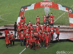 Gelar Juara Piala Menpora, Kado Ultah Manis Pelatih Persija