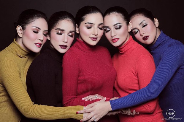 Saling berpelukan/instagram.com/nindyparasadyharsono/ Saling berpelukan