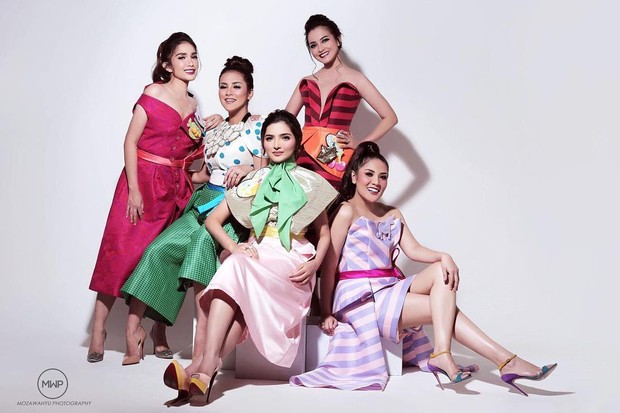 Tampil warna warni/instagram.com/nindyparasadyharsono/ Tampil warna warni