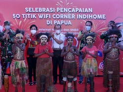 Sambut PON XX, IndiHome Bangun 50 Wifi.id Corner di Papua