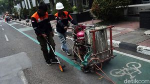 Tak Cuma Jakarta, Jalur Khusus Sepeda Juga Ada di Kota Bandung