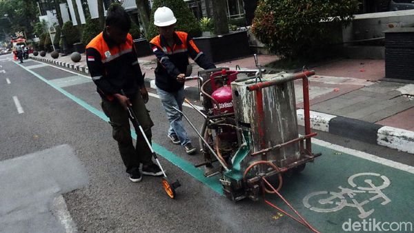 Tak Cuma Jakarta, Jalur Khusus Sepeda Juga Ada di Kota Bandung