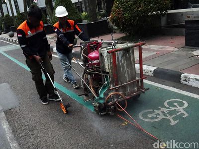 Tak Cuma Jakarta, Jalur Khusus Sepeda Juga Ada di Kota Bandung