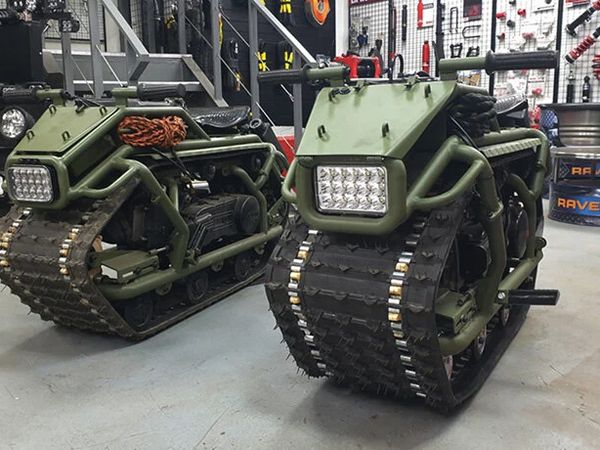 Motor Bertampang Tank Tempur, tapi Lebih Enteng dari Honda BeAT