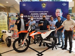 IMI Terima Motor Trail KTM 125 SX untuk Juara Kejurnas Motocross 2021