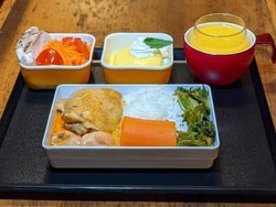 Lockdown Bikin Pria Ini Bikin Ulang Makanan Pesawat