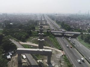 Rekayasa Lalin Disiapkan Saat Pemasangan Box Girder KJCB di Bandung