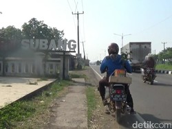 Meski Dilarang, Pemudik Motor Mulai Ramai Melintasi Jalur Pantura