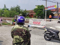 Banyak Makan Korban, Perlintasan Kereta Api di Lamongan Ini Ditutup Total