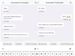 Salut! Wanita Ini Minta Pengantar Makanan Buka Puasa Lebih Dulu