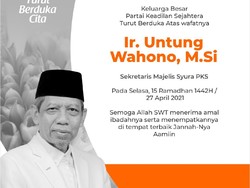 Sekretaris Majelis Syuro PKS Untung Wahono Meninggal Dunia