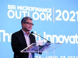 Kembangkan UMKM, BRI Gelar Microfinance Outlook 2021