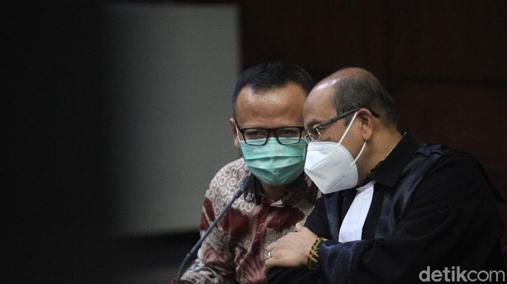 Perdana, Edhy Prabowo Hadir di Sidang Kasus Ekspor Benur