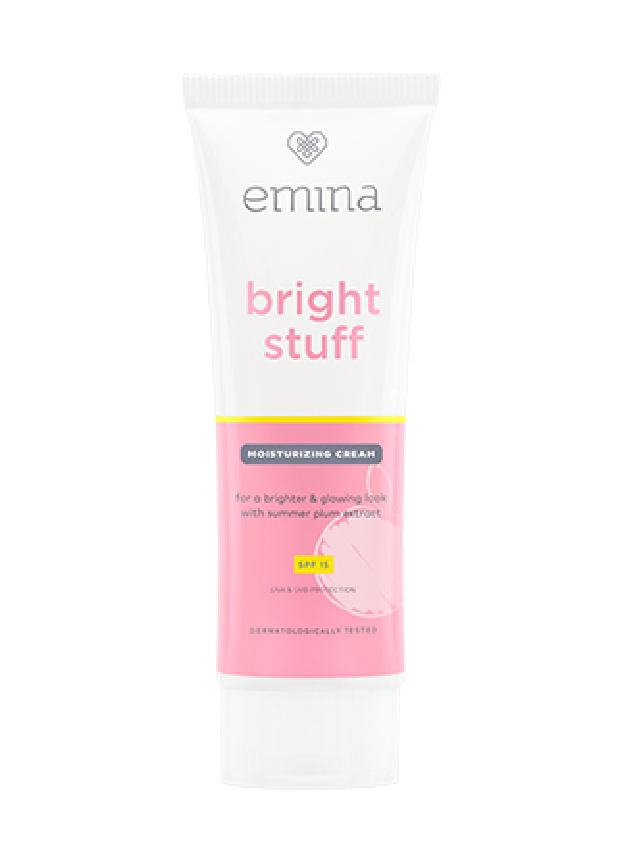 Emina Bright Stuff Moisturizing Cream/eminacosmetics.com Rekomendasi moisturizer dengan harga yang ramah di kantong