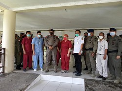 Jenazah Bharatu I Komang Wira Natha Diberangkatkan ke Sumsel