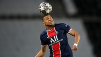 Pencapaian tertinggi Mbappe adalah jadi finalis pada dua musim lalu. Di laga final, sayangnya PSG dikandaskan Bayern Munich (Getty Images)