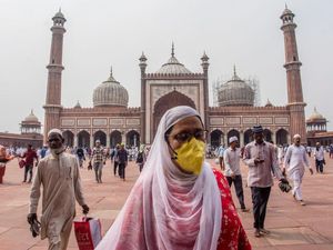 Protes Larangan Hijab di Sekolah, Ratusan Warga India Turun ke Jalan Protes Larangan Hijab di Sekolah, Ratusan Warga India Turun ke Jalan