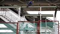 Melihat Progres Terkini Pembangunan Skybridge CSW