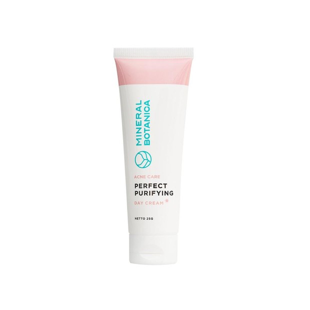 Mineral Botanica Perfect Purifying Acne Day Cream/mineralbotanica.com Rekomendasi moisturizer dengan harga yang ramah di kantong