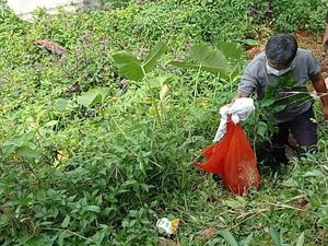 Polisi Bongkar Kuburan Babi Ngepet di Depok Polisi Bongkar Kuburan Babi Ngepet di Depok