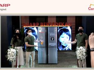 Sharp Bikin Cara Unik buat Kamu yang Mau Donasi Makanan