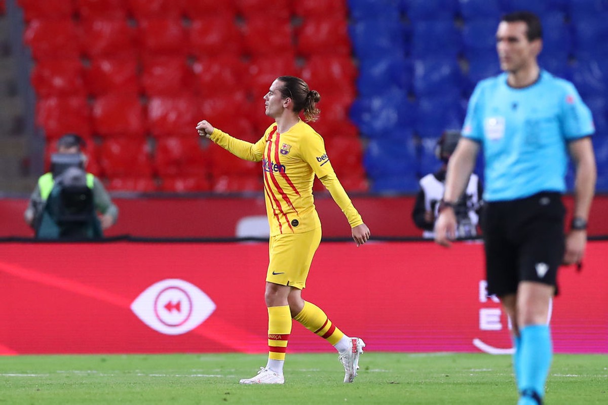 Antoine Griezmann Lagi Mantap Betul  (Getty Images/Fran Santiago)