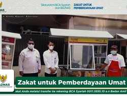 Berdayakan Usaha Mikro, BAZNAS & BCA Syariah Salurkan Zakat Produktif