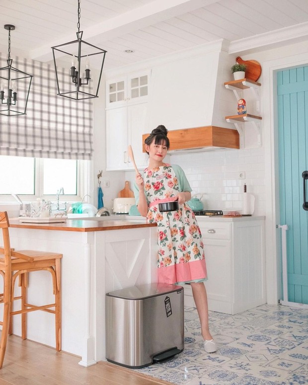 Dekorasi rumah Cherry Dreamy/Foto: instagram.com/cherrydreamy dekorasi