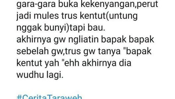7 Dongeng Lawak Netizen Pas Tarawih Ini Lucunya Nggak Ada Obat, Auto Bengek