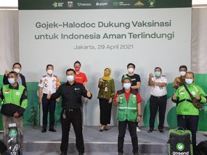Gojek Hadirkan 1.500 Vaksin/Hari untuk Puluhan Ribu Driver di Jakarta