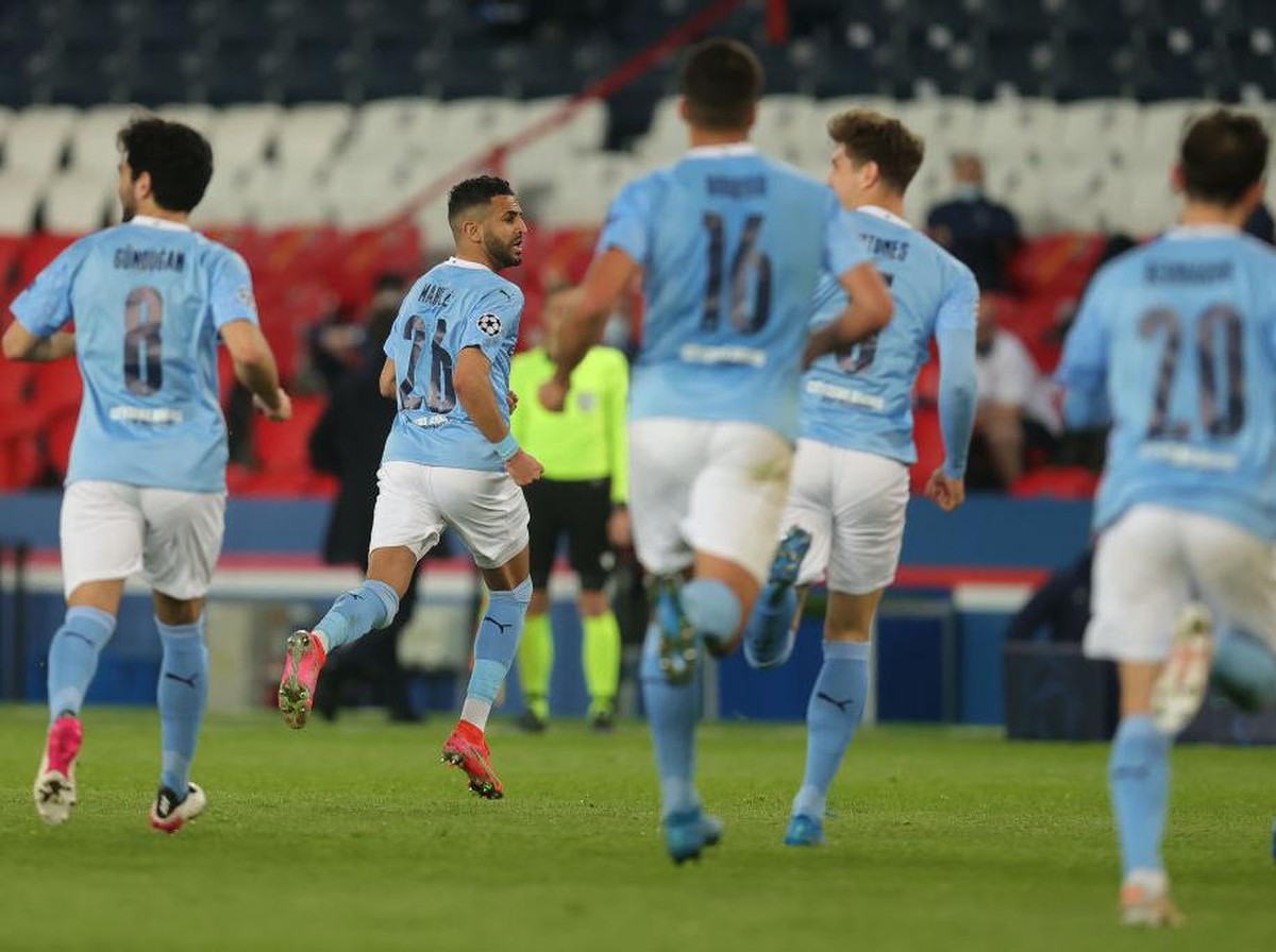 Manchester City mendapatkan kemenangan atas Paris Saint-Germain yang menjadi modal sempurna untuk lolos ke final Liga Champions. (Foto: Getty Images/Alex Grimm)
