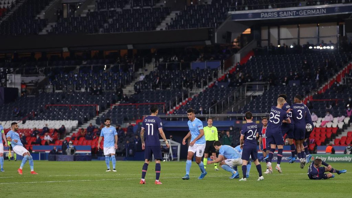 Manchester City bisa mengalahkan PSG lagi? (Foto: Getty Images/Alex Grimm)